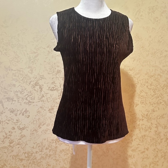 Elegant Black Sleeveless Top - Picture 1 of 4
